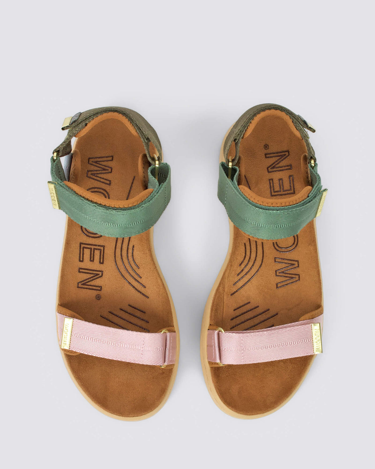 LINE SANDALS ALGAE MULTI