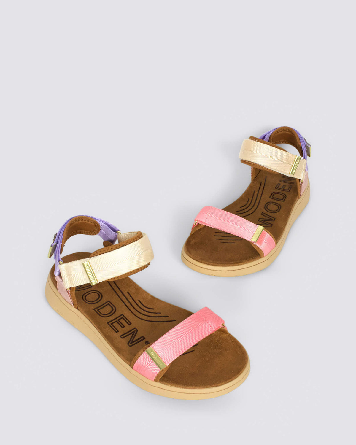 LINE SANDALS BUTTER MULTI