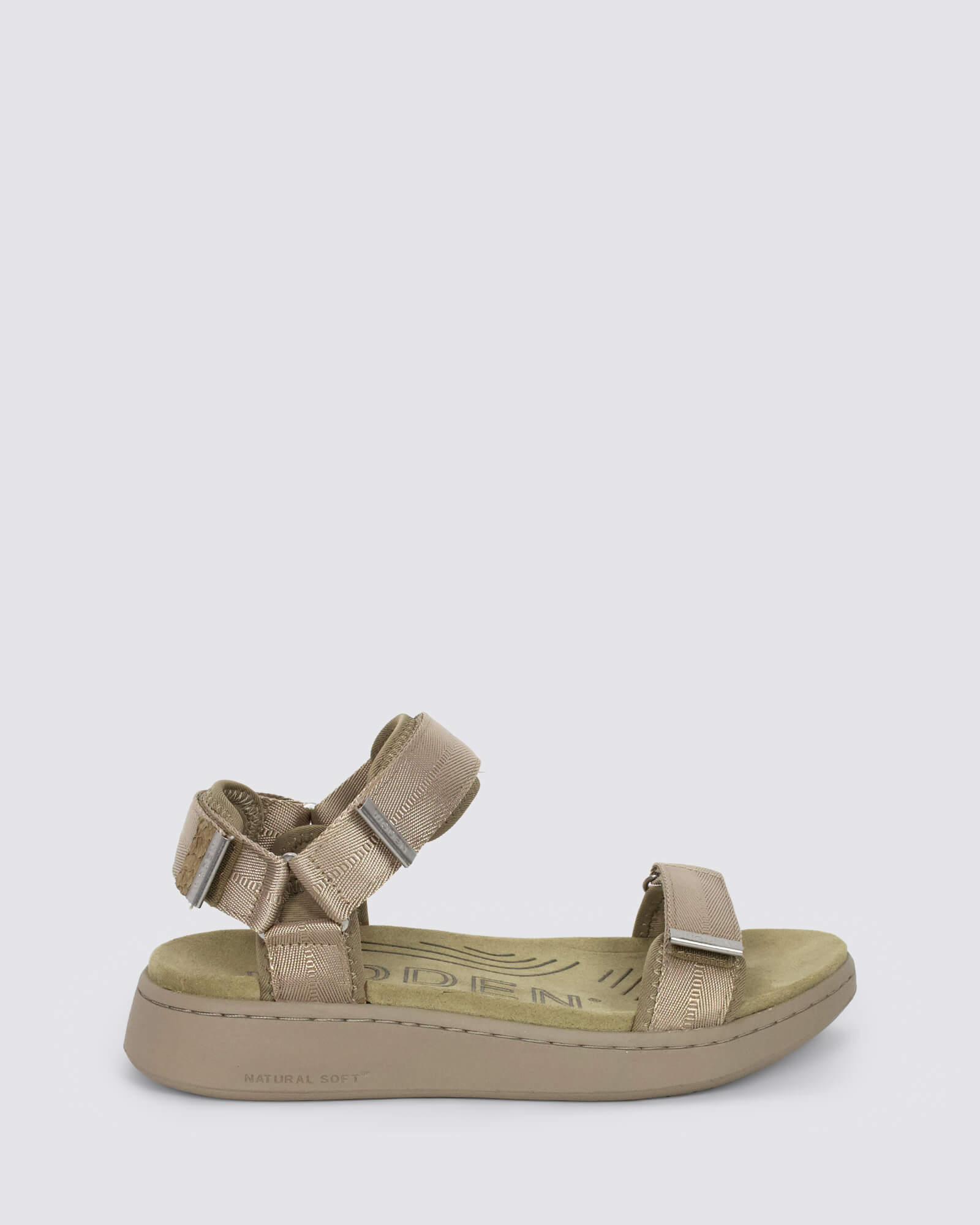 LINE SANDALS SILVER MINK/SILVER MINK