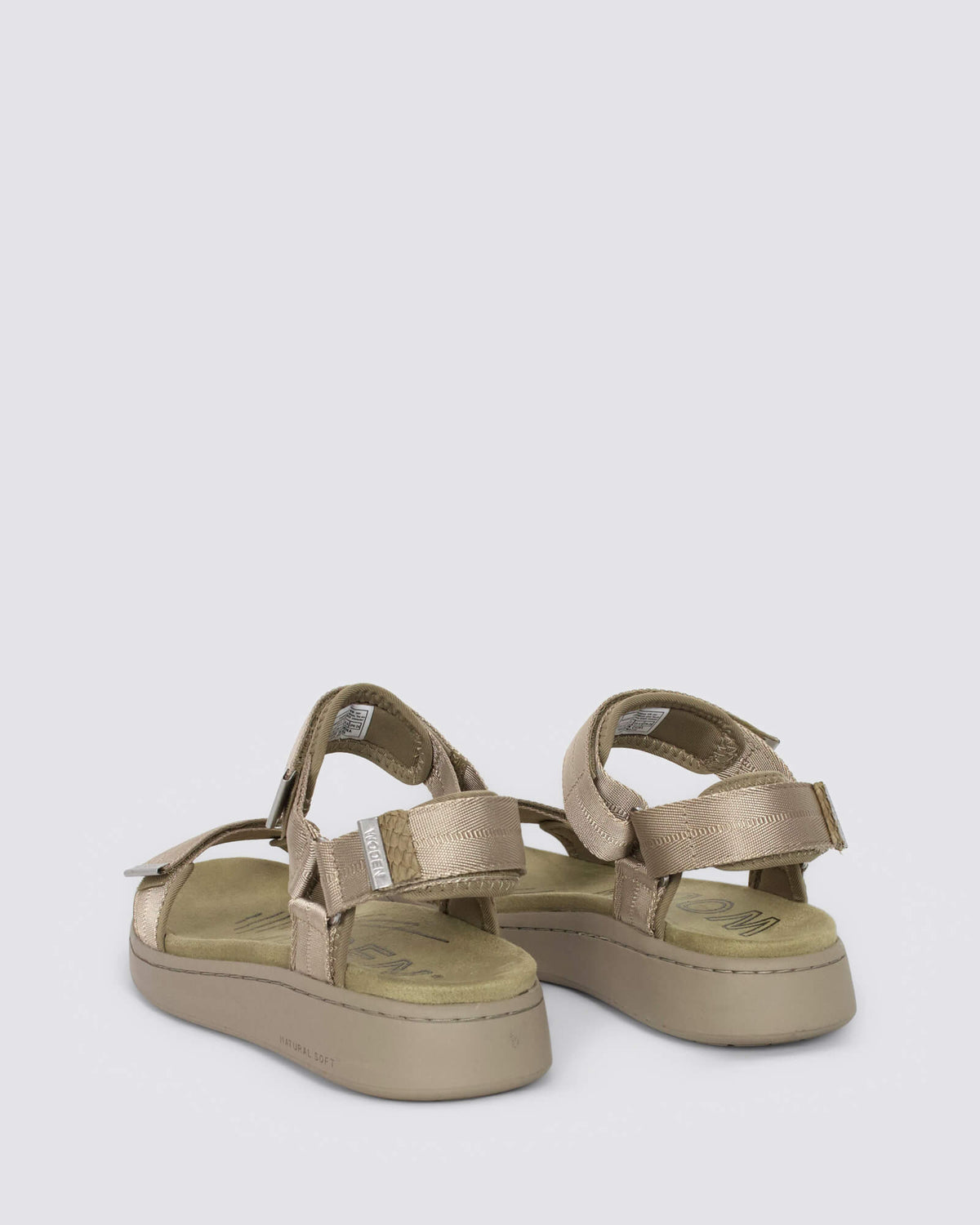 LINE SANDALS SILVER MINK/SILVER MINK