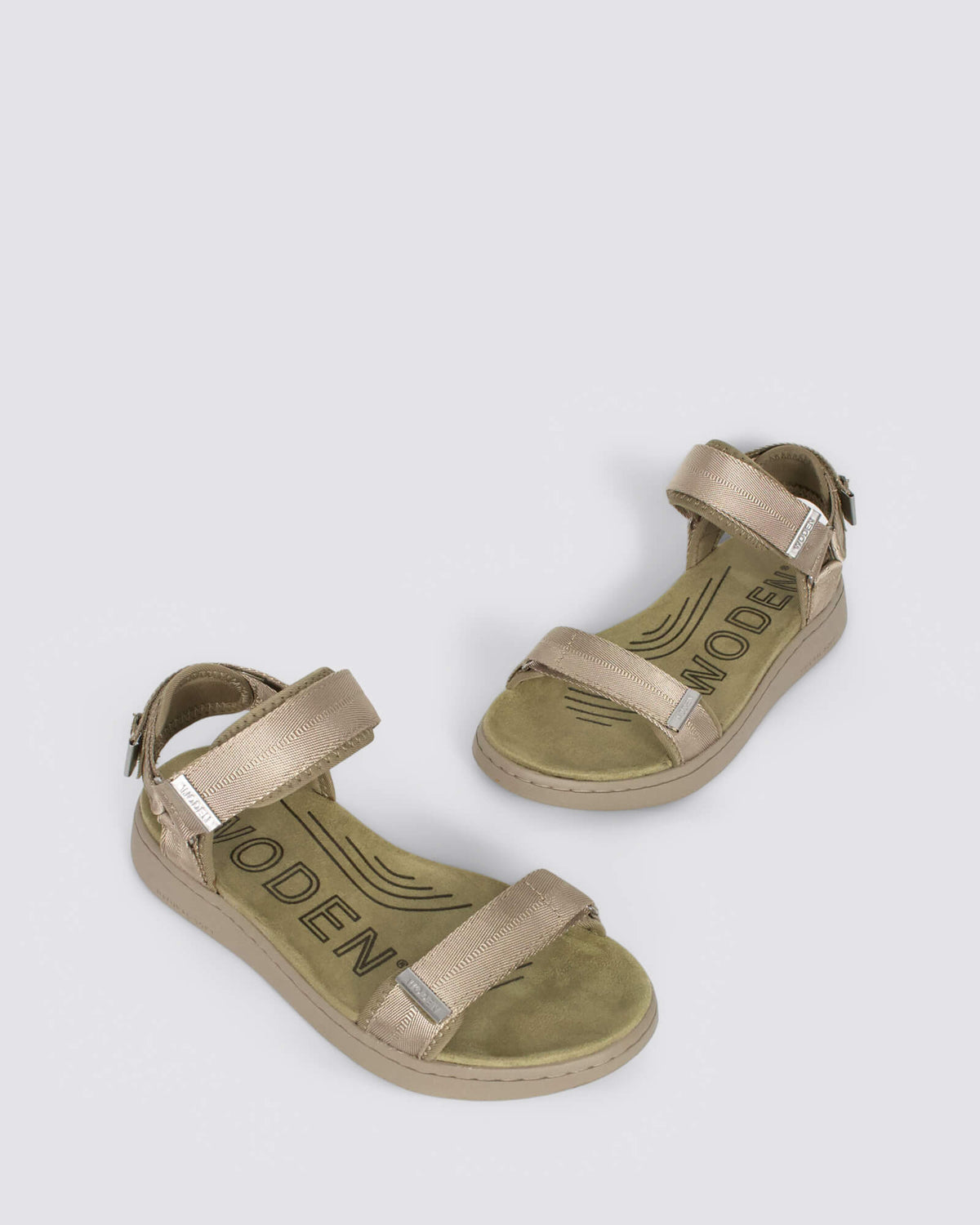 LINE SANDALS SILVER MINK/SILVER MINK