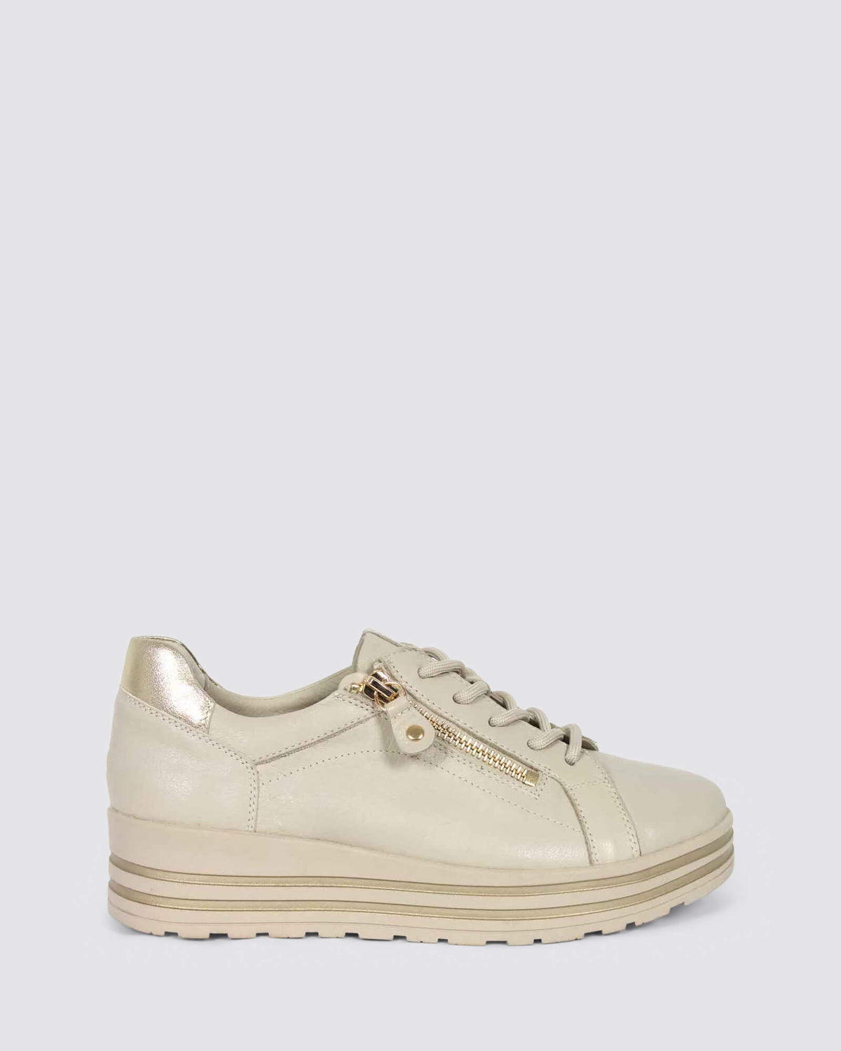 VAMRA XF-ZR SNEAKERS ALMOND/PALE GOLD