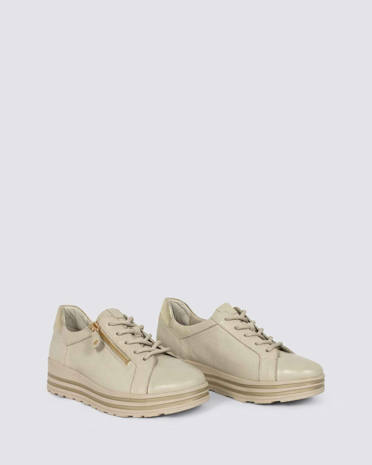 VAMRA XF-ZR SNEAKERS ALMOND/PALE GOLD