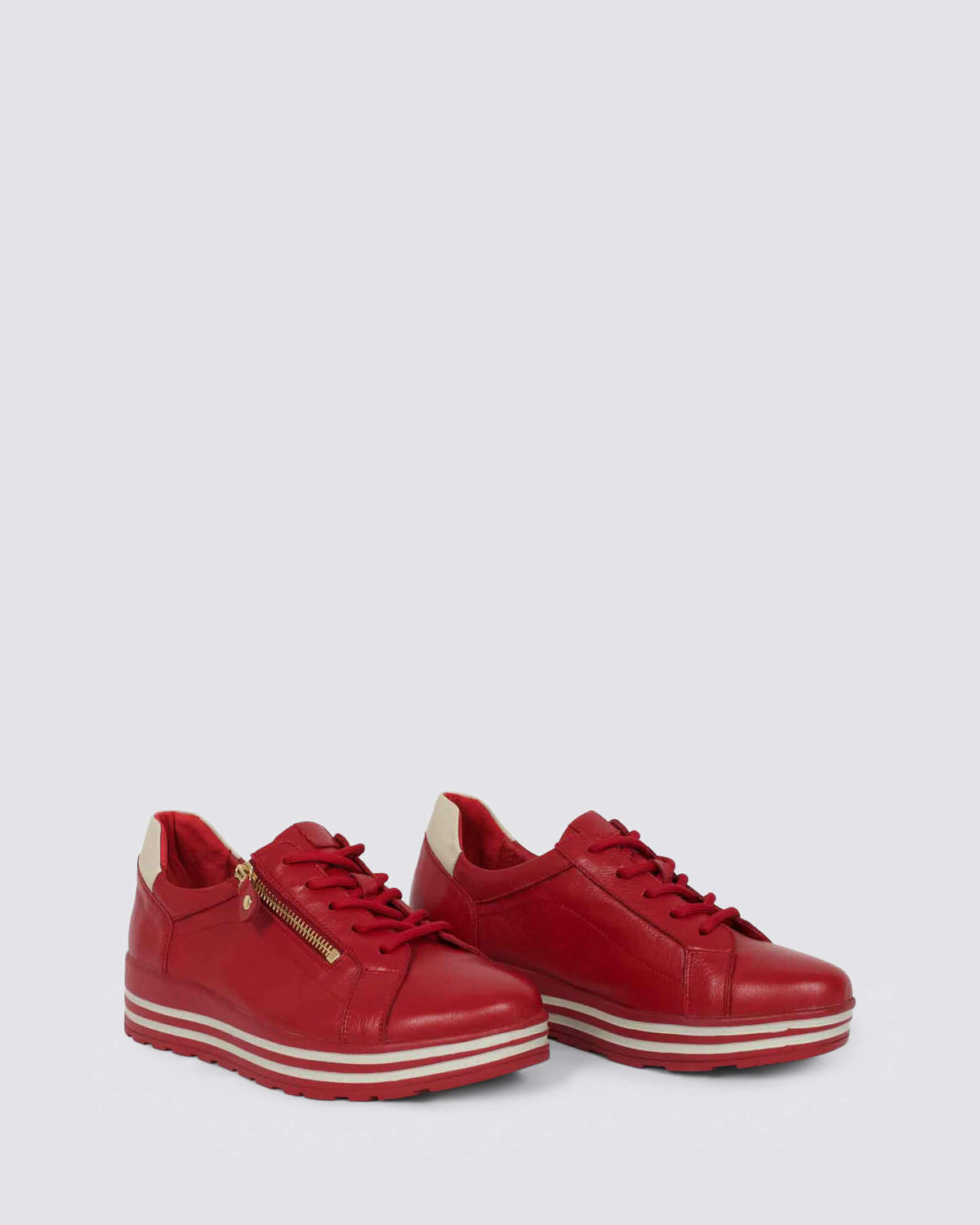 VAMRA XF-ZR SNEAKERS DARK RED ALMOND