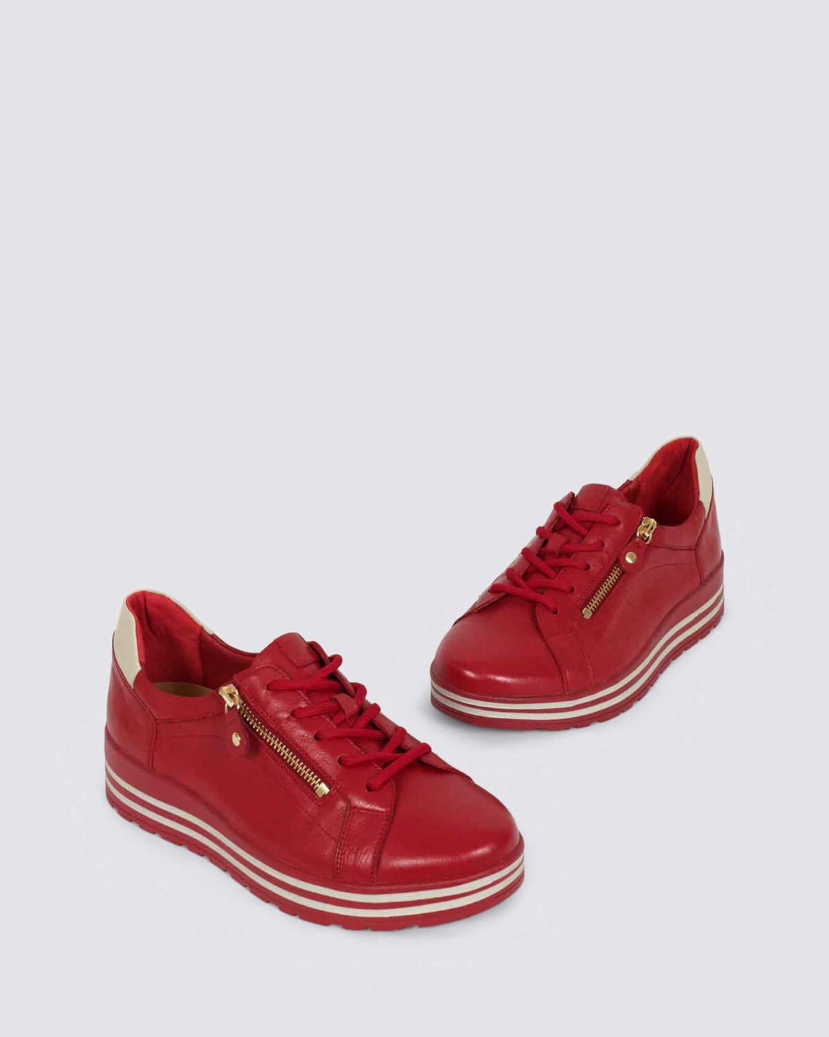 VAMRA XF-ZR SNEAKERS DARK RED ALMOND