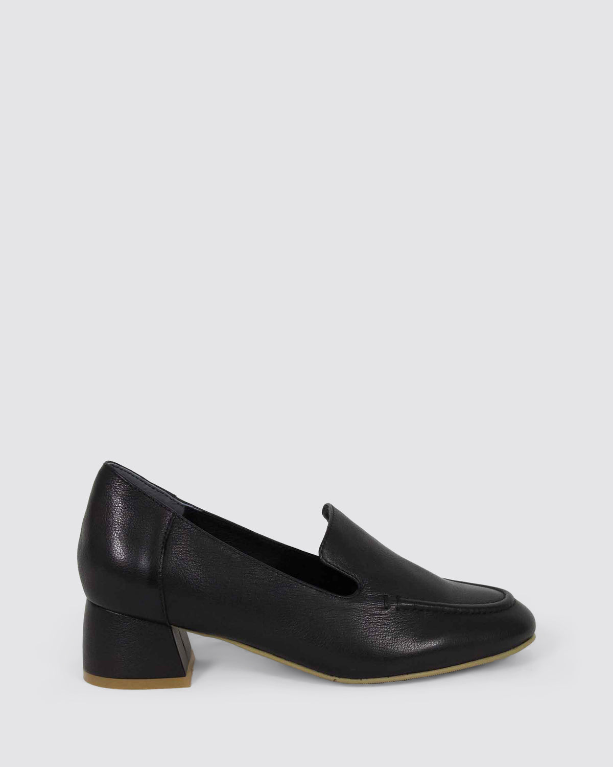 ZEDDA W-ZR HEELED LOAFERS BLACK