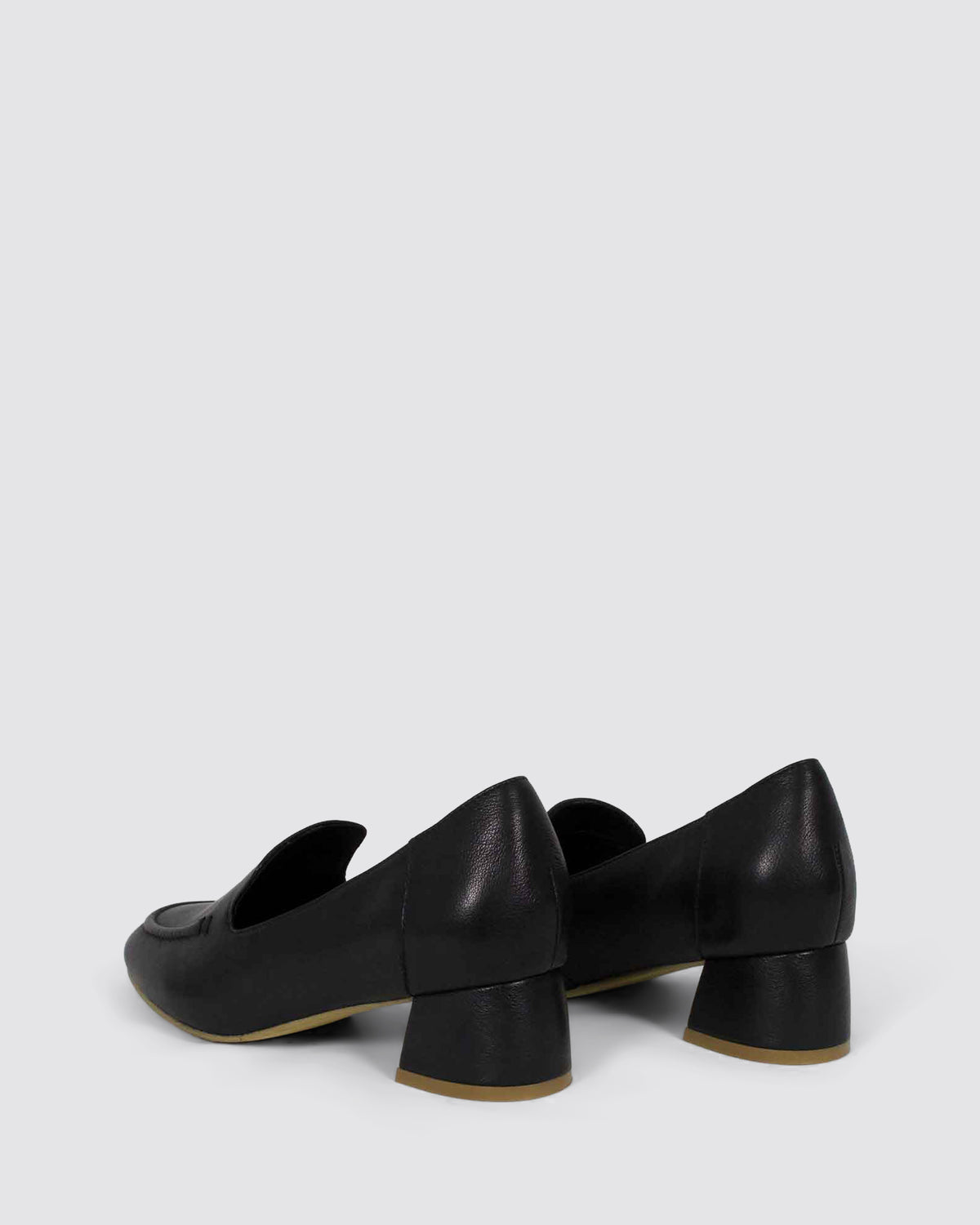 ZEDDA W-ZR HEELED LOAFERS BLACK