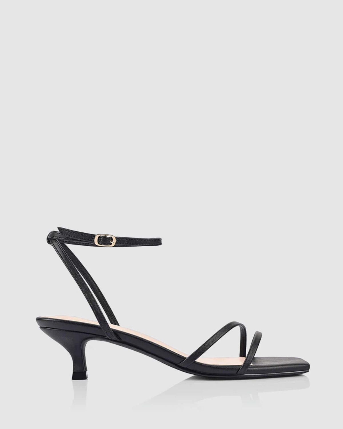 ALEX KITTEN HEELS BLACK