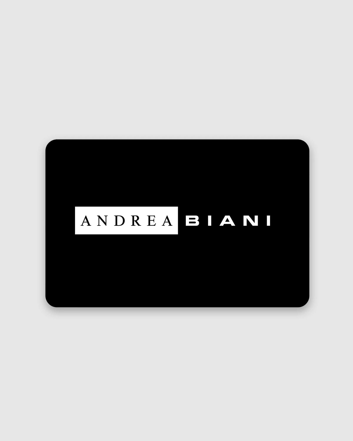 Andrea Biani Gift Card