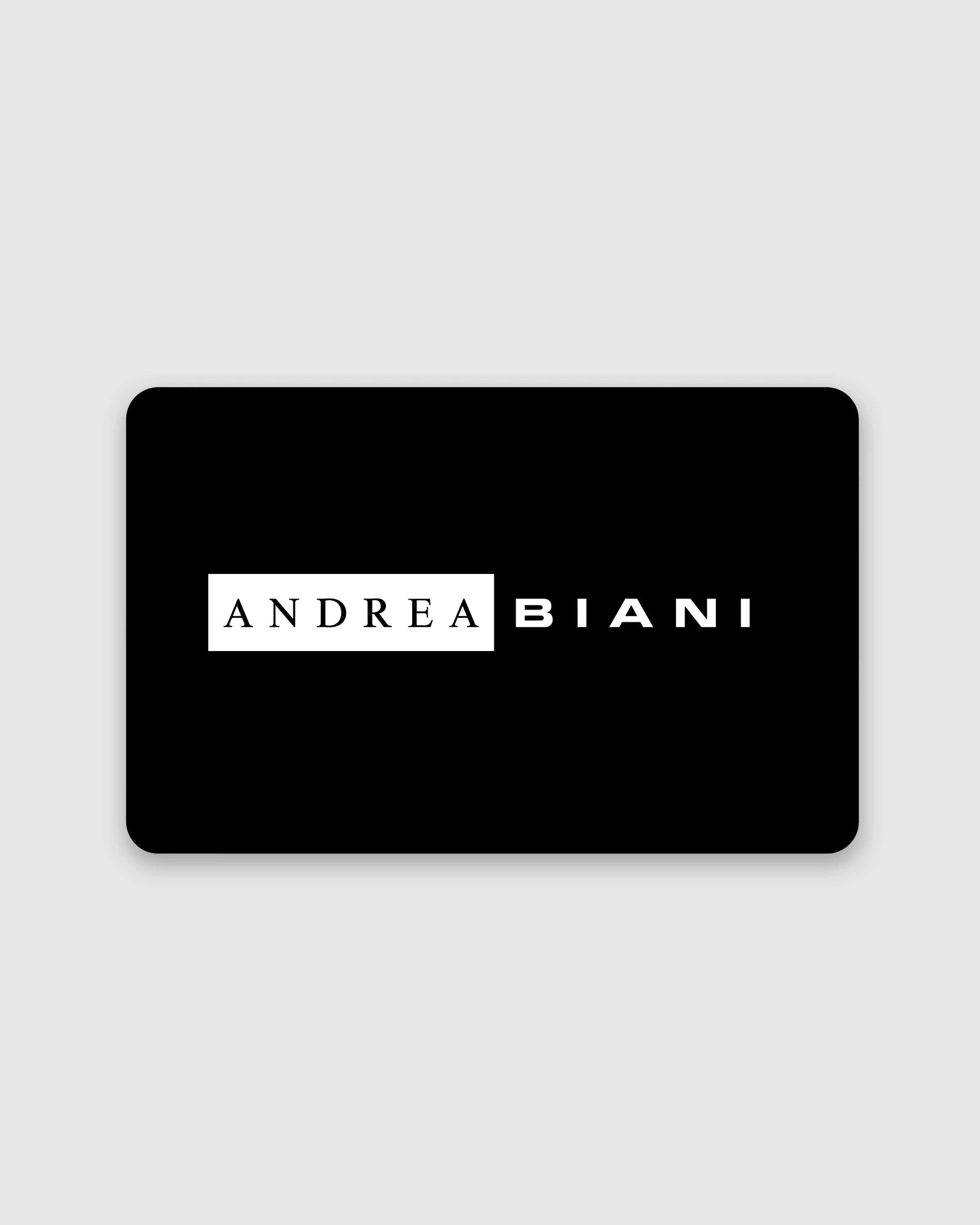 Andrea Biani Gift Card