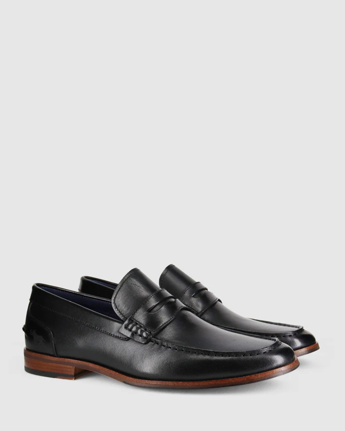 BOROUGH MENS LOAFERS BLACK