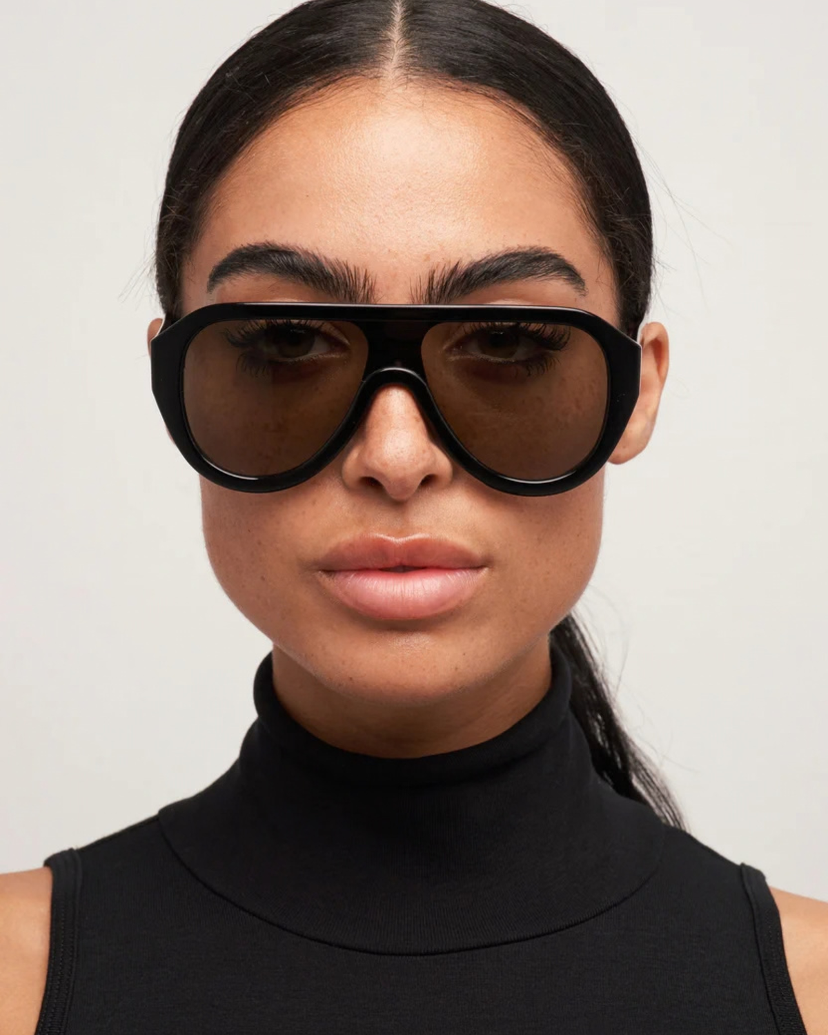 CAMERON SUNGLASSES BLACK/SMOKE