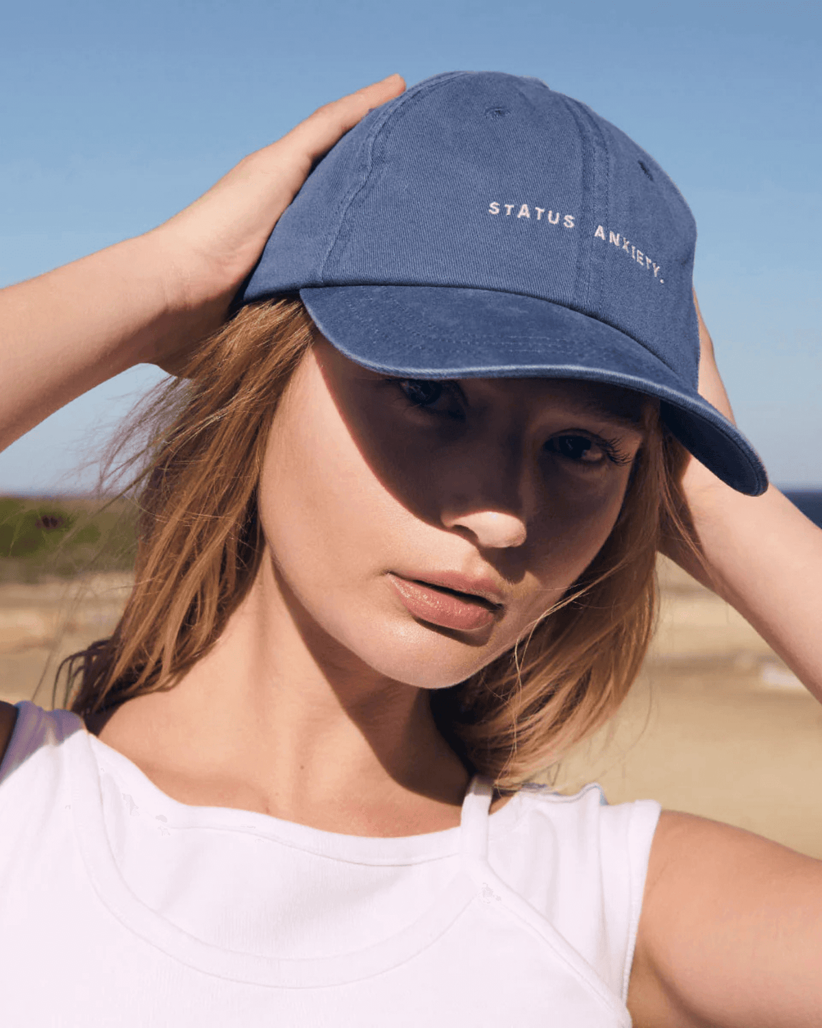 STATUS ANXIETY CAP FRENCH BLUE