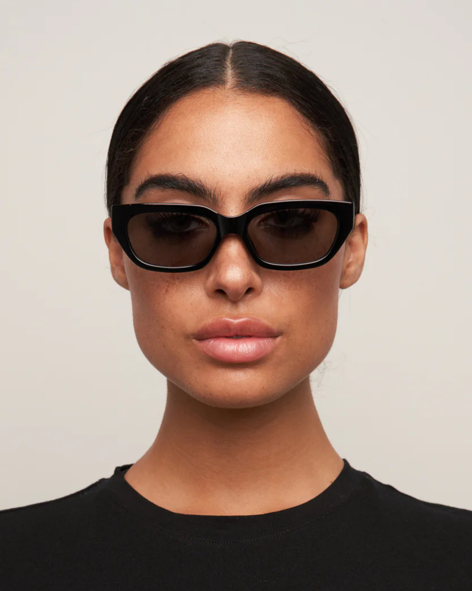 CATO SUNGLASSES BLACK/SMOKE