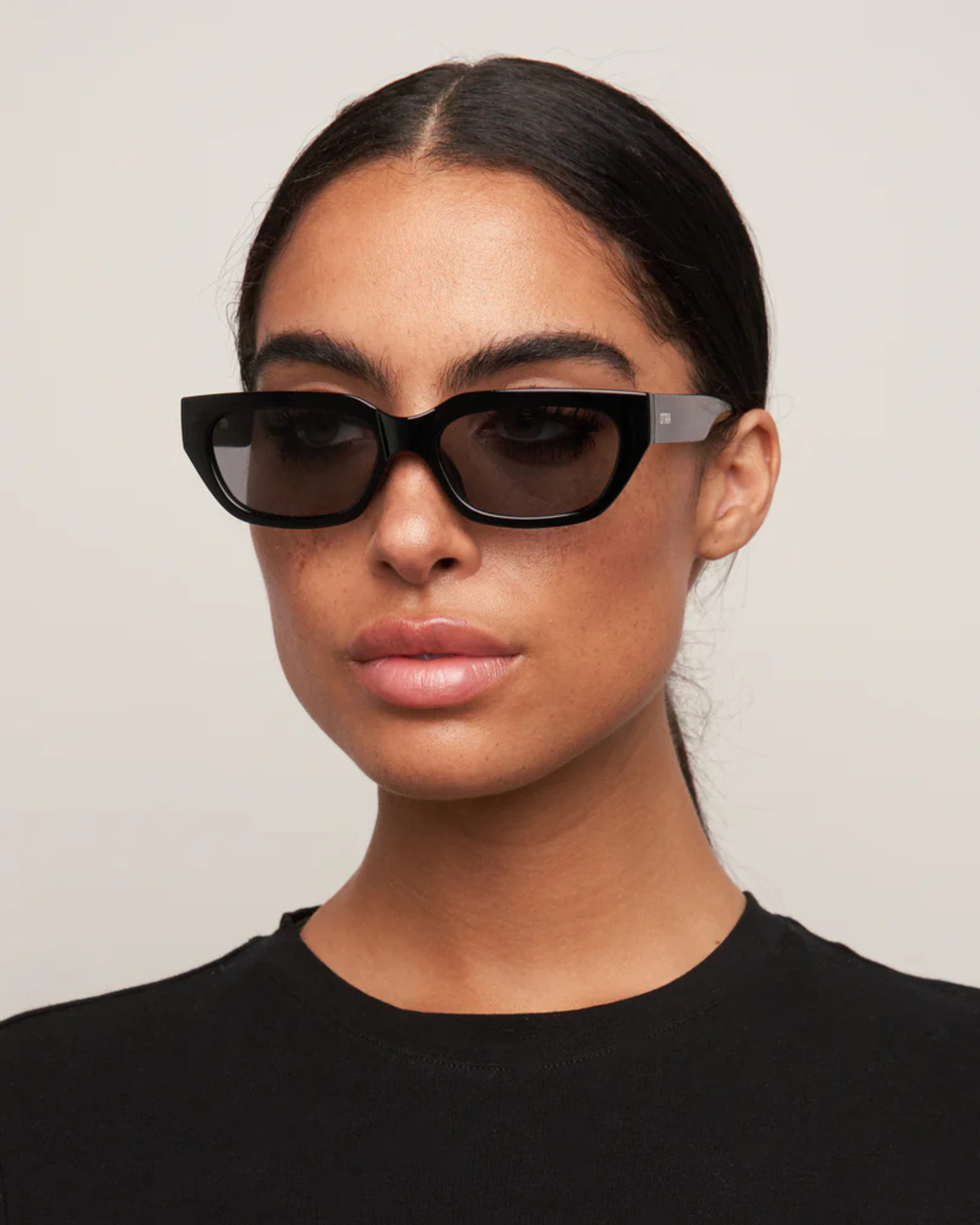 CATO SUNGLASSES BLACK/SMOKE