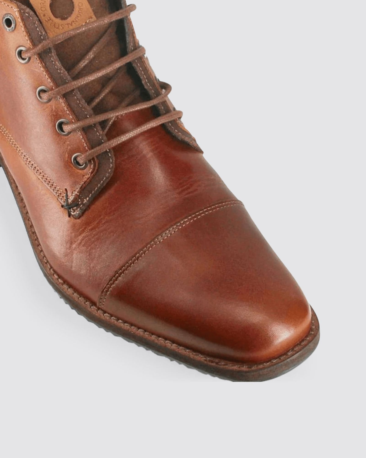 CHAMBERS BOOTS COGNAC LEATHER