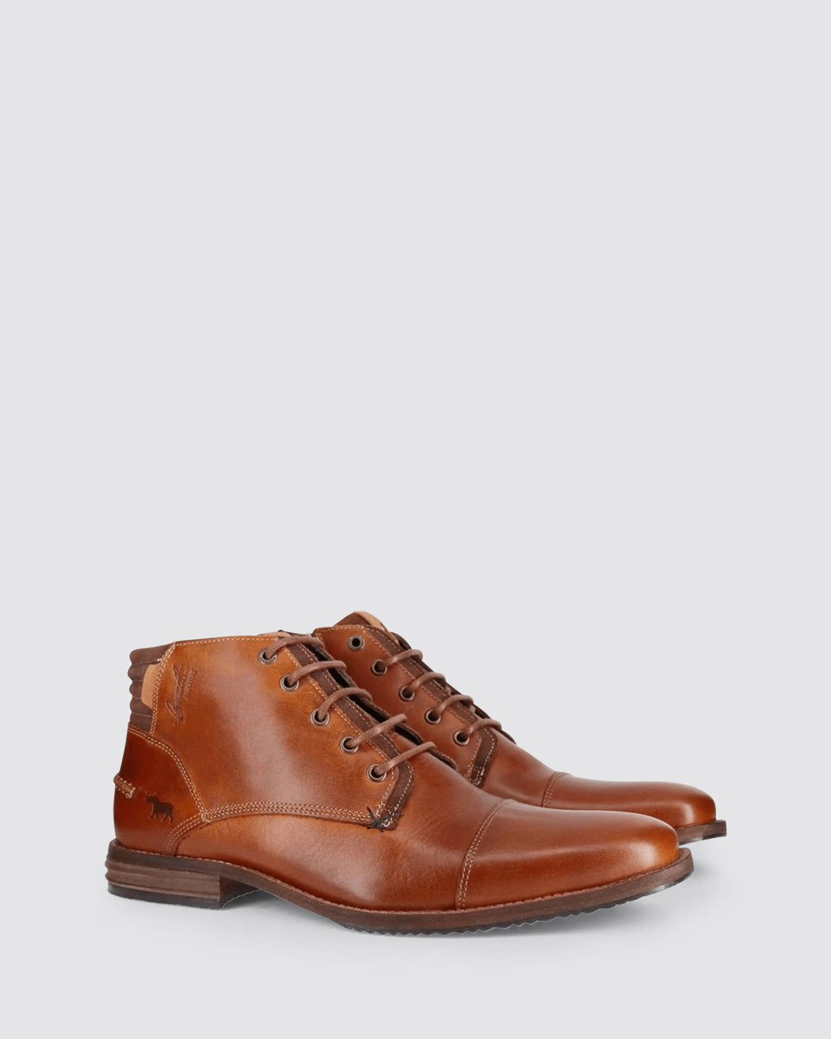 CHAMBERS BOOTS COGNAC LEATHER