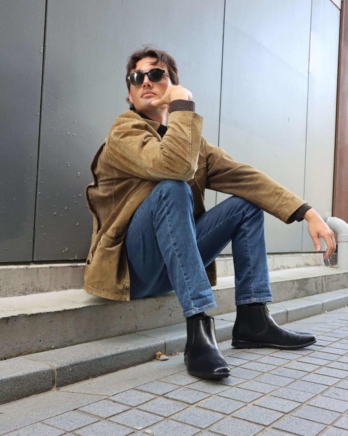 Hush Puppies Chelsea Black Andrea Biani