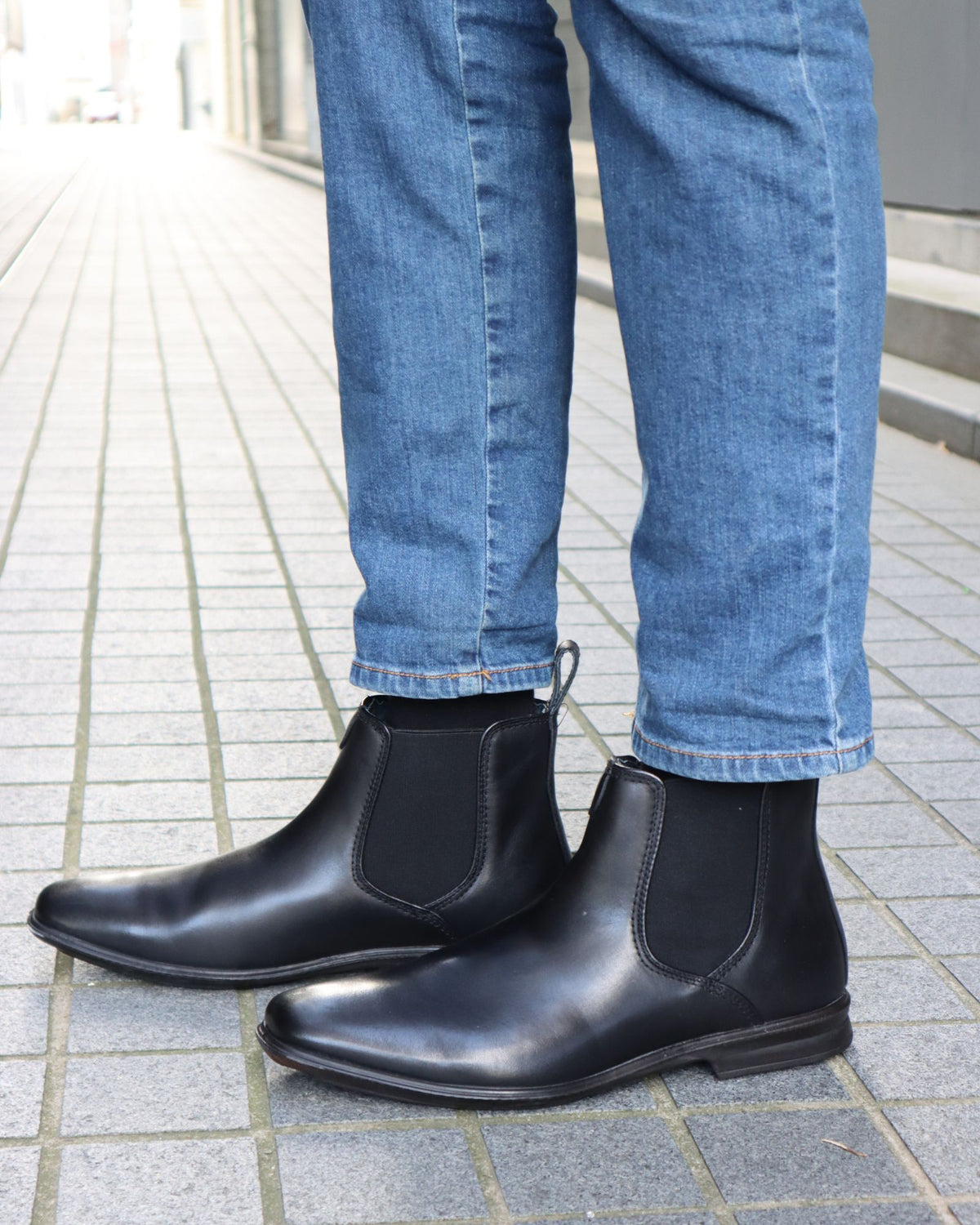 CHELSEA BOOTS BLACK LEATHER