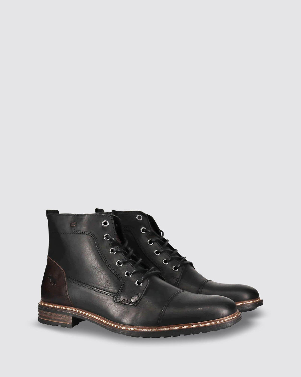 CLIFTON BOOTS BLACK LEATHER