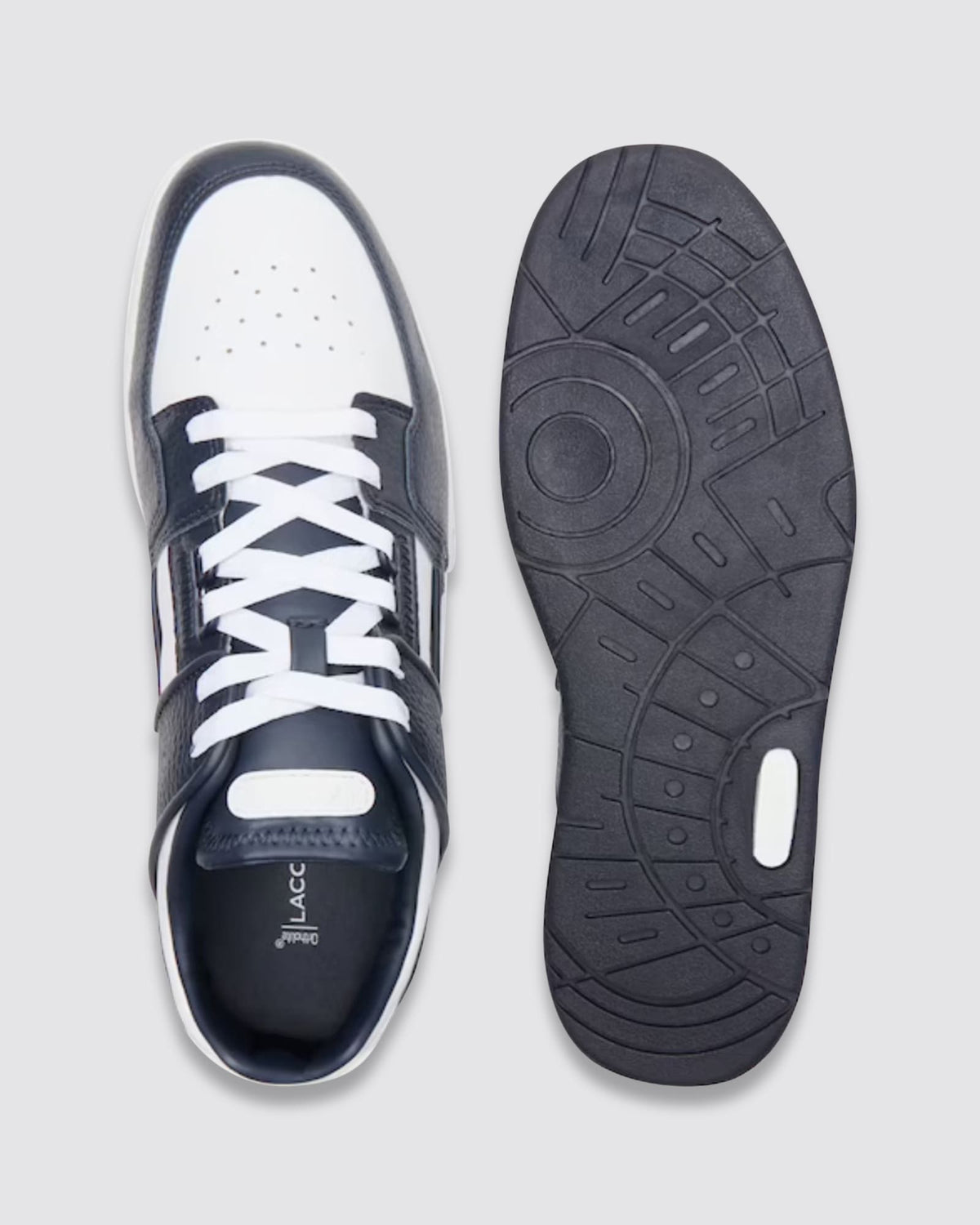 COURT CAGE 123 SNEAKERS WHITE/NAVY LEATHER