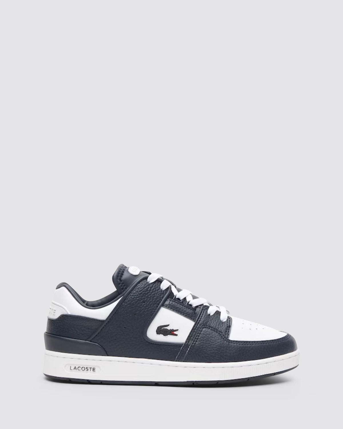 COURT CAGE 123 SNEAKERS WHITE/NAVY LEATHER