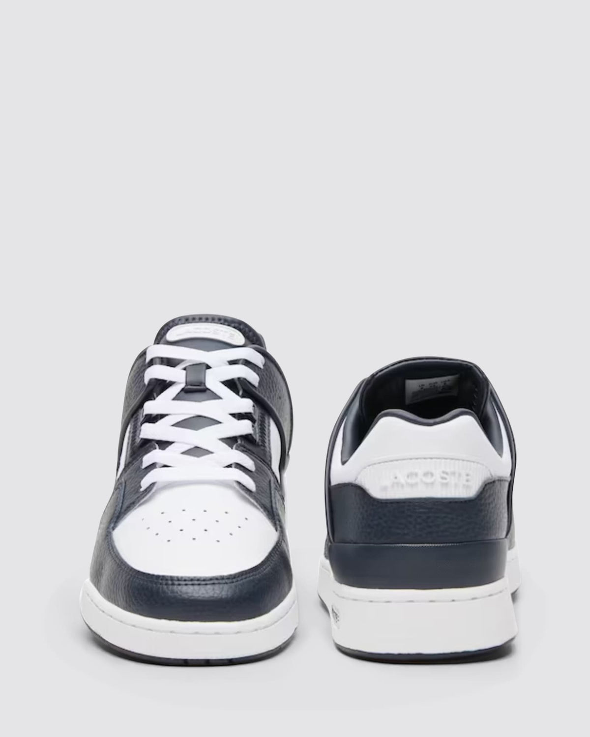 COURT CAGE 123 SNEAKERS WHITE/NAVY LEATHER