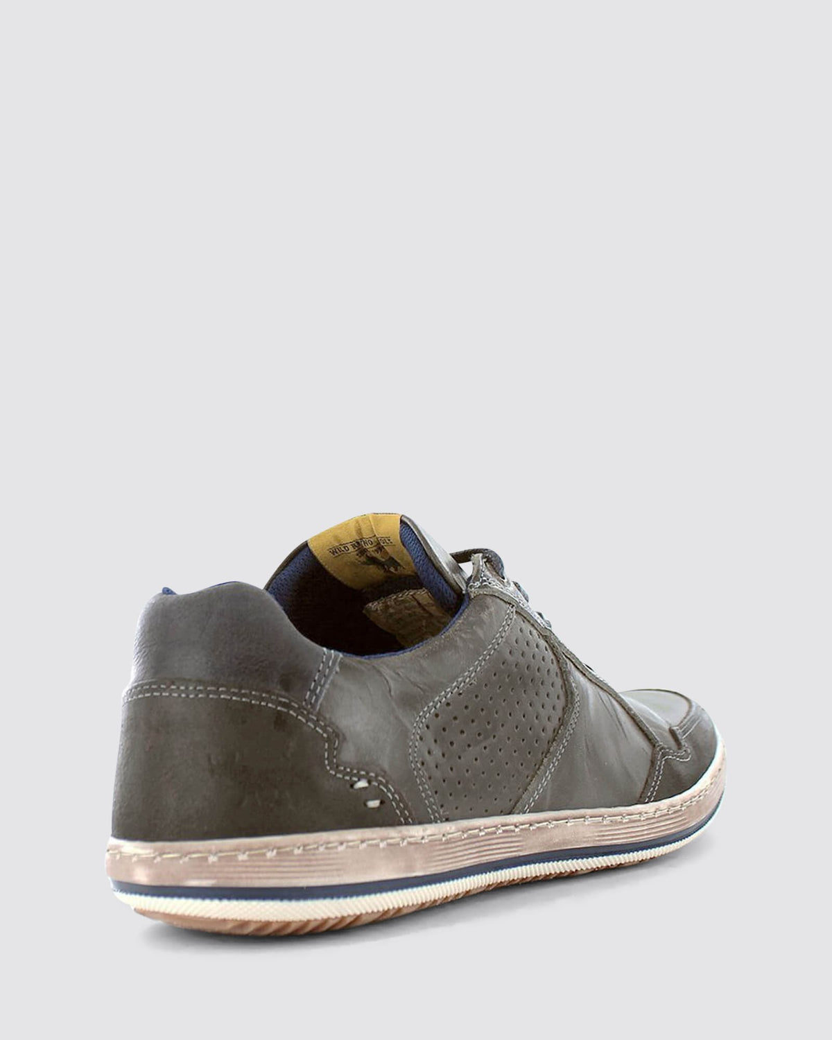 CREST SNEAKERS BLACK LEATHER