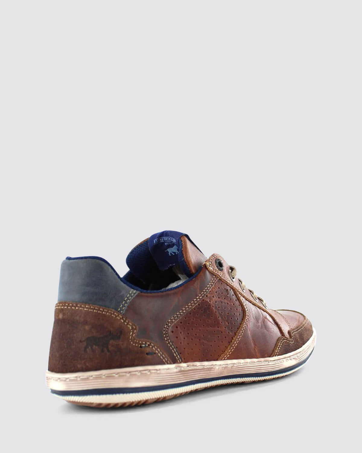 CREST SNEAKERS TAN LEATHER