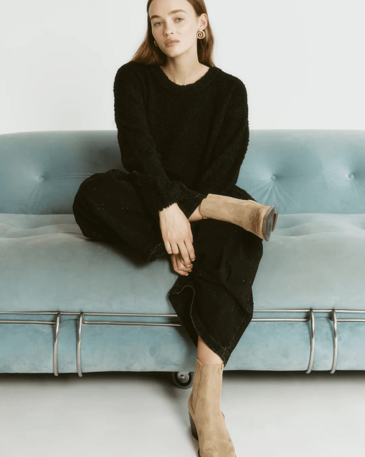 DALE ANKLE BOOTS TAUPE MICRO