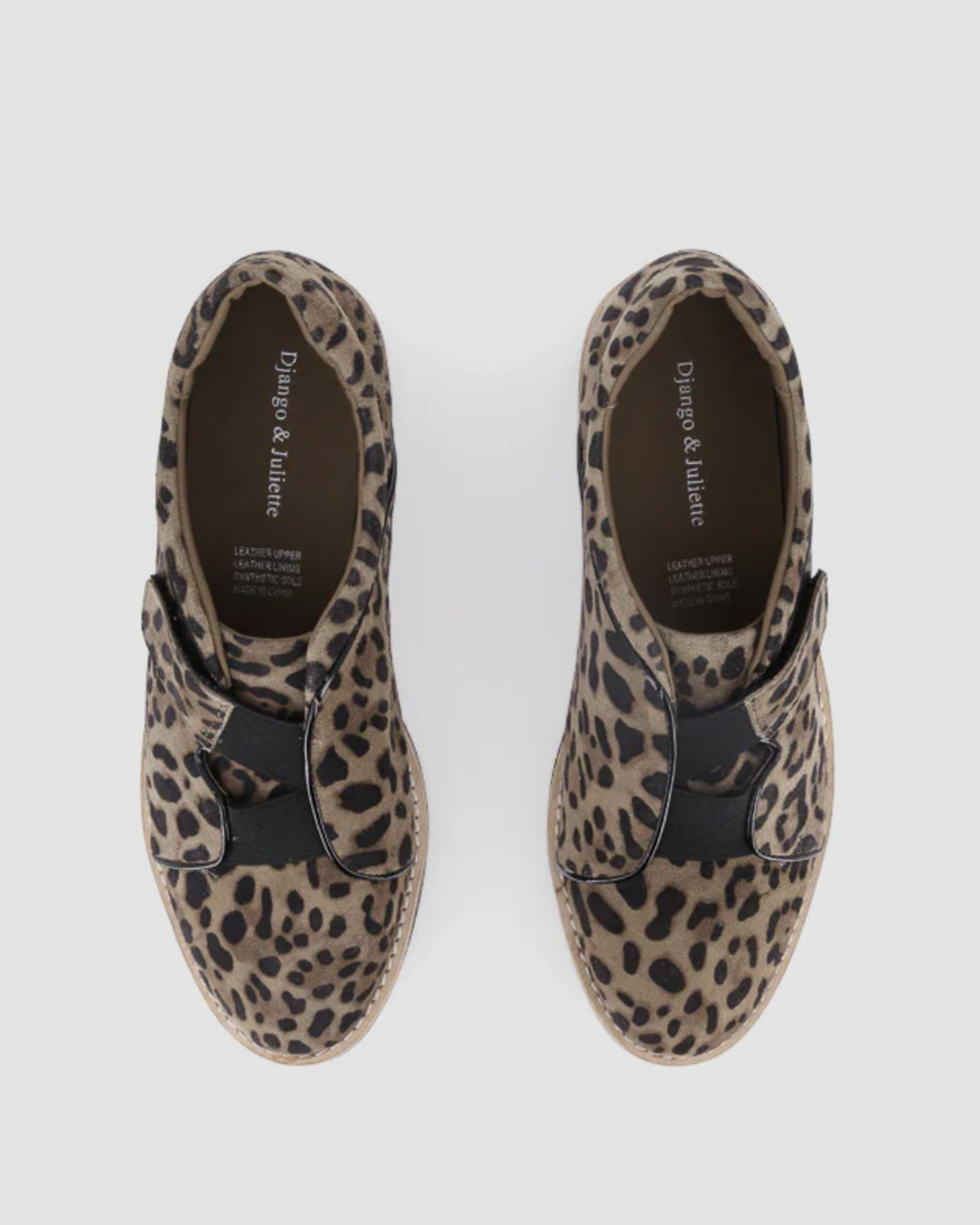 REINYS FLAT SHOES TAUPE LEOPARD