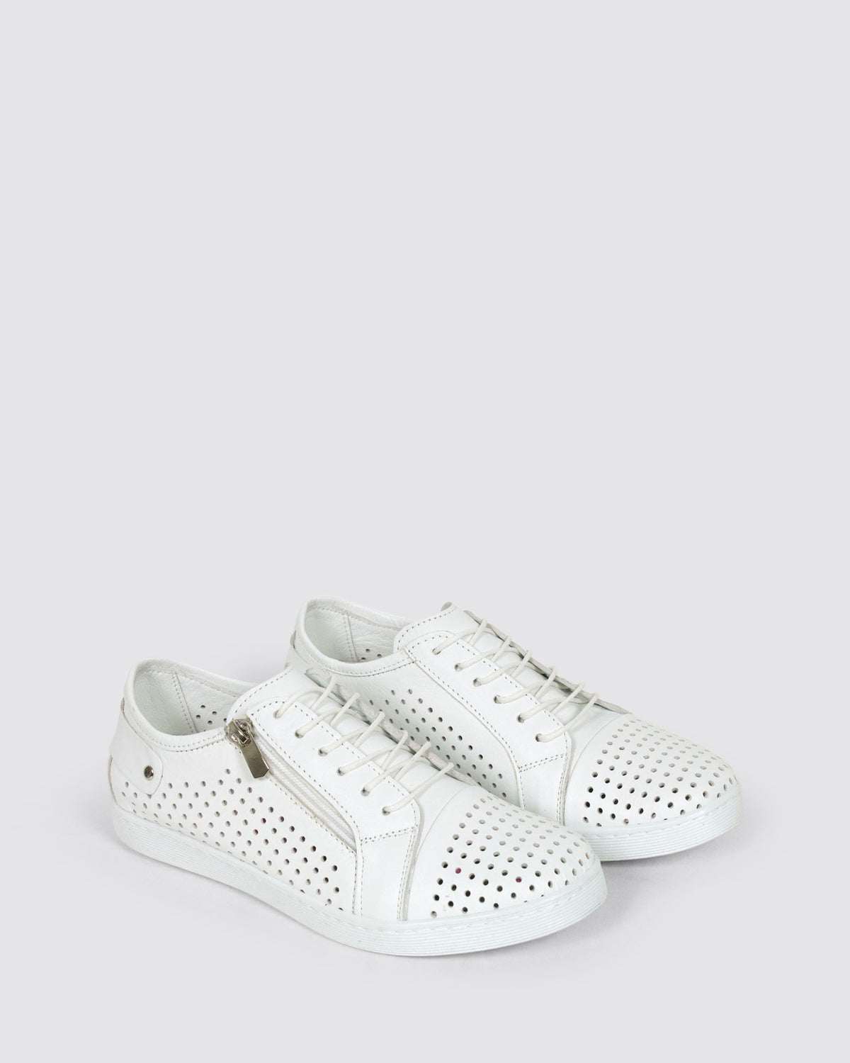 EG17 SNEAKERS WHITE LEATHER