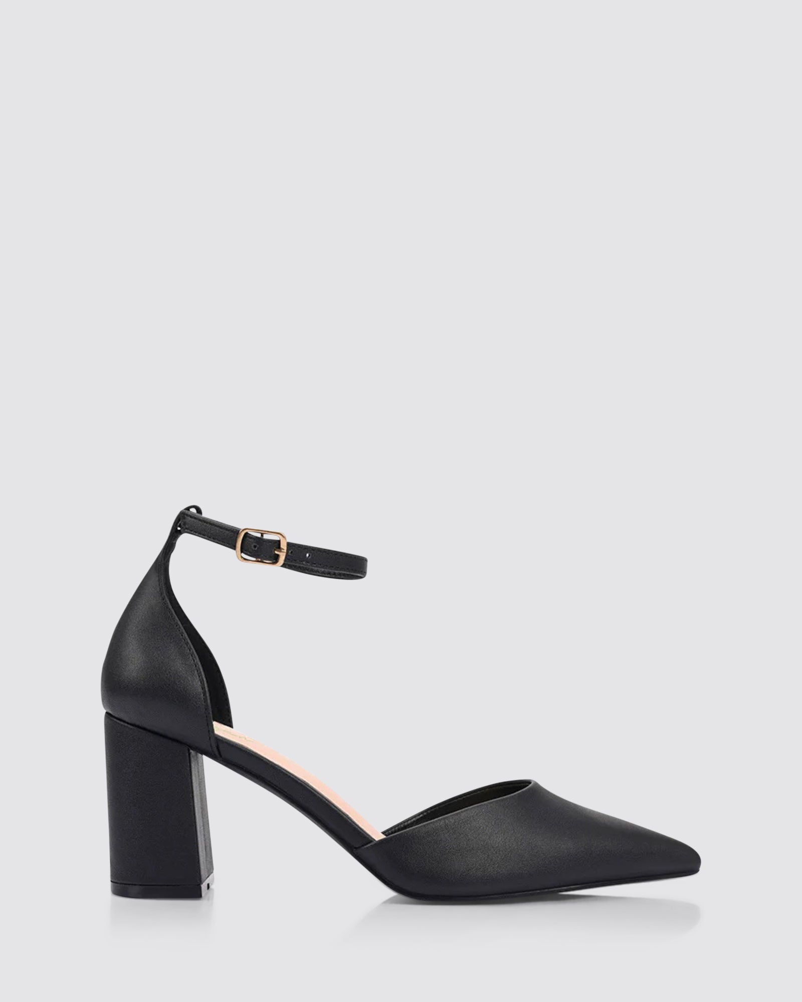 ELI BLOCK HEELS BLACK
