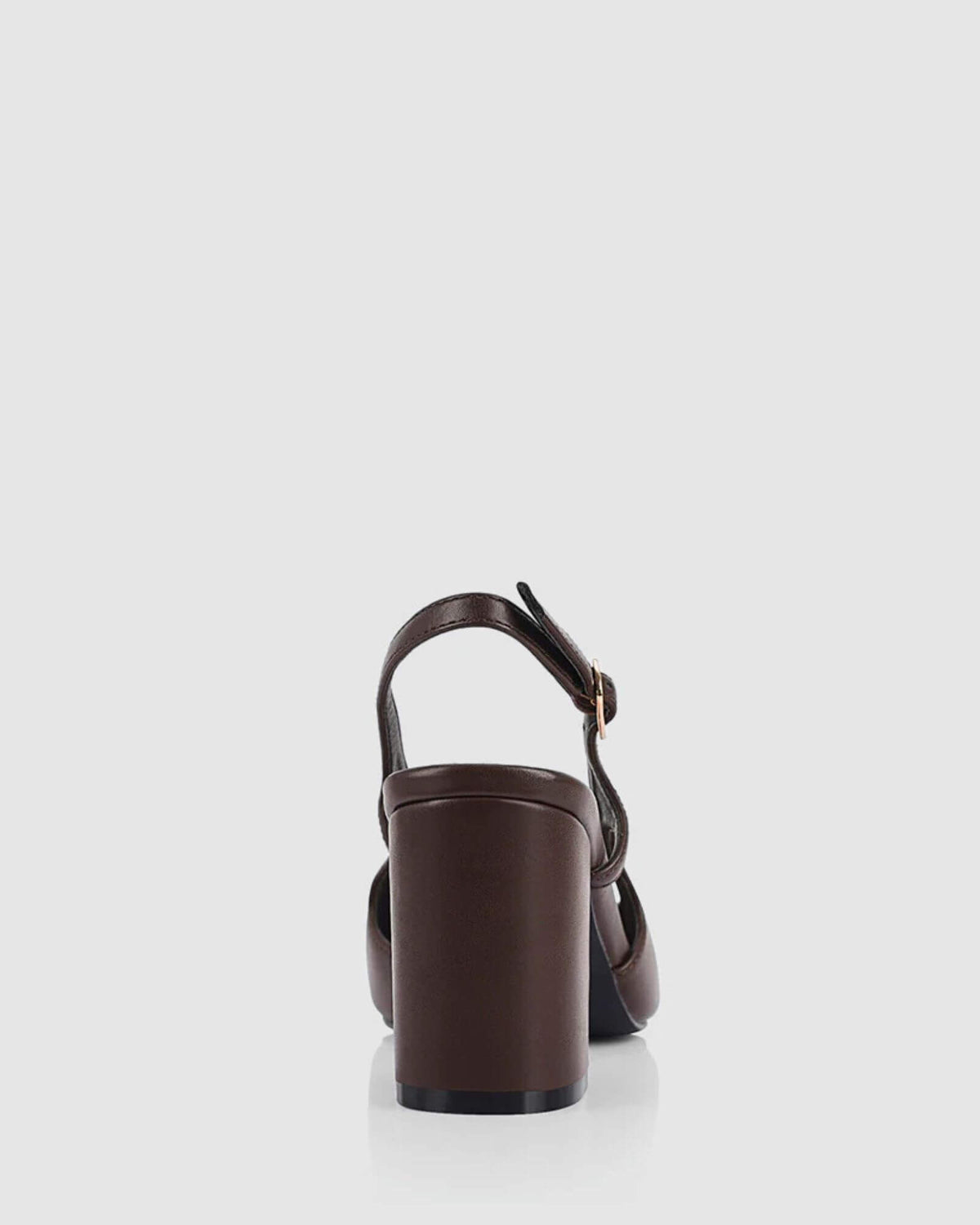ELTON SLINGBACK HEELS CHOCOLATE BROWN