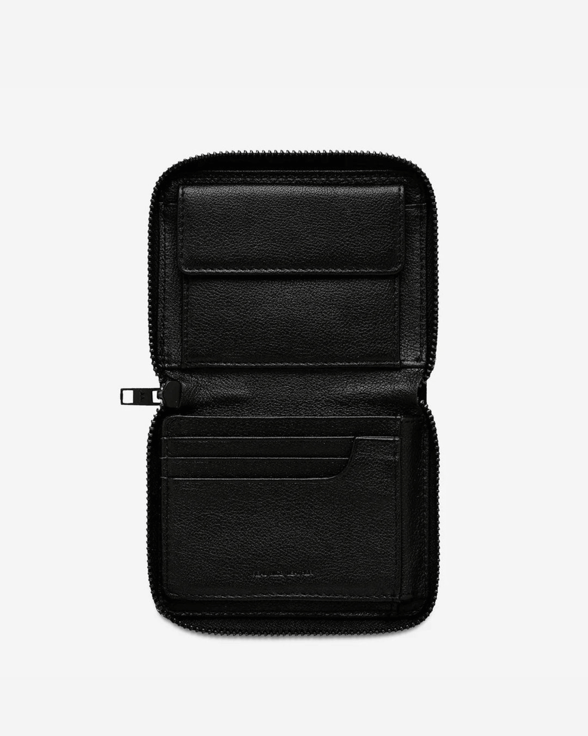 EMMIT WALLET BLACK LEATHER
