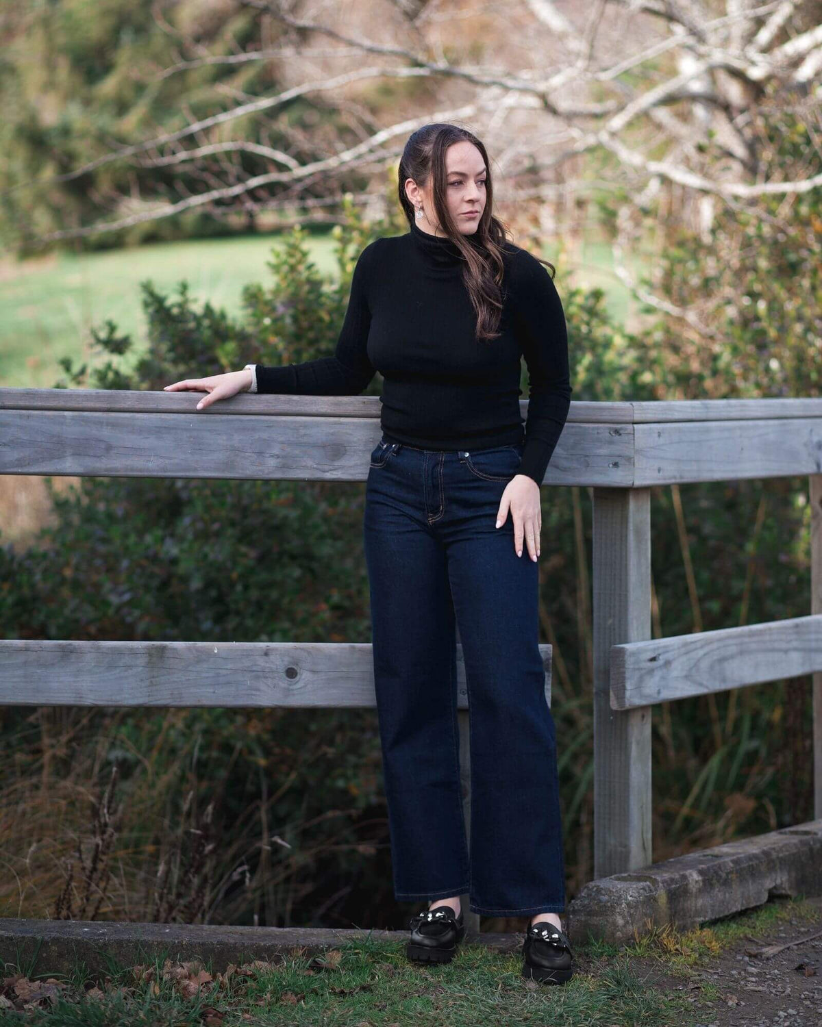 FELICITY LOAFERS BLACK LEATHER