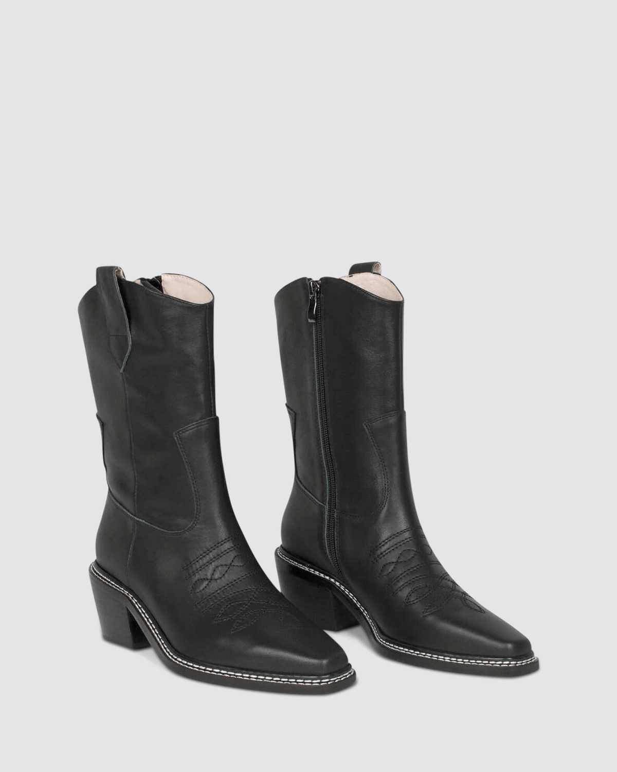 FEVER COWBOY BOOTS BLACK