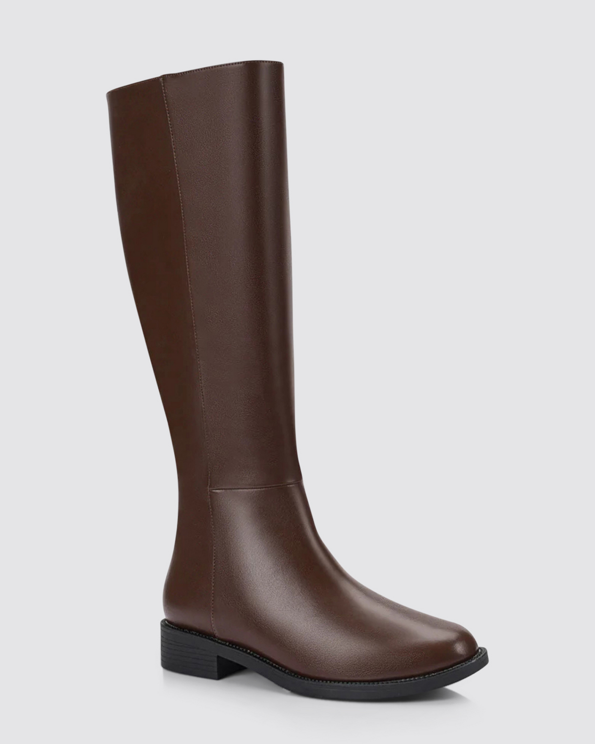 GABE KNEE HIGH BOOTS CHOCOLATE BROWN