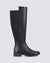 GALA FLAT KNEE HIGH BOOTS BLACK