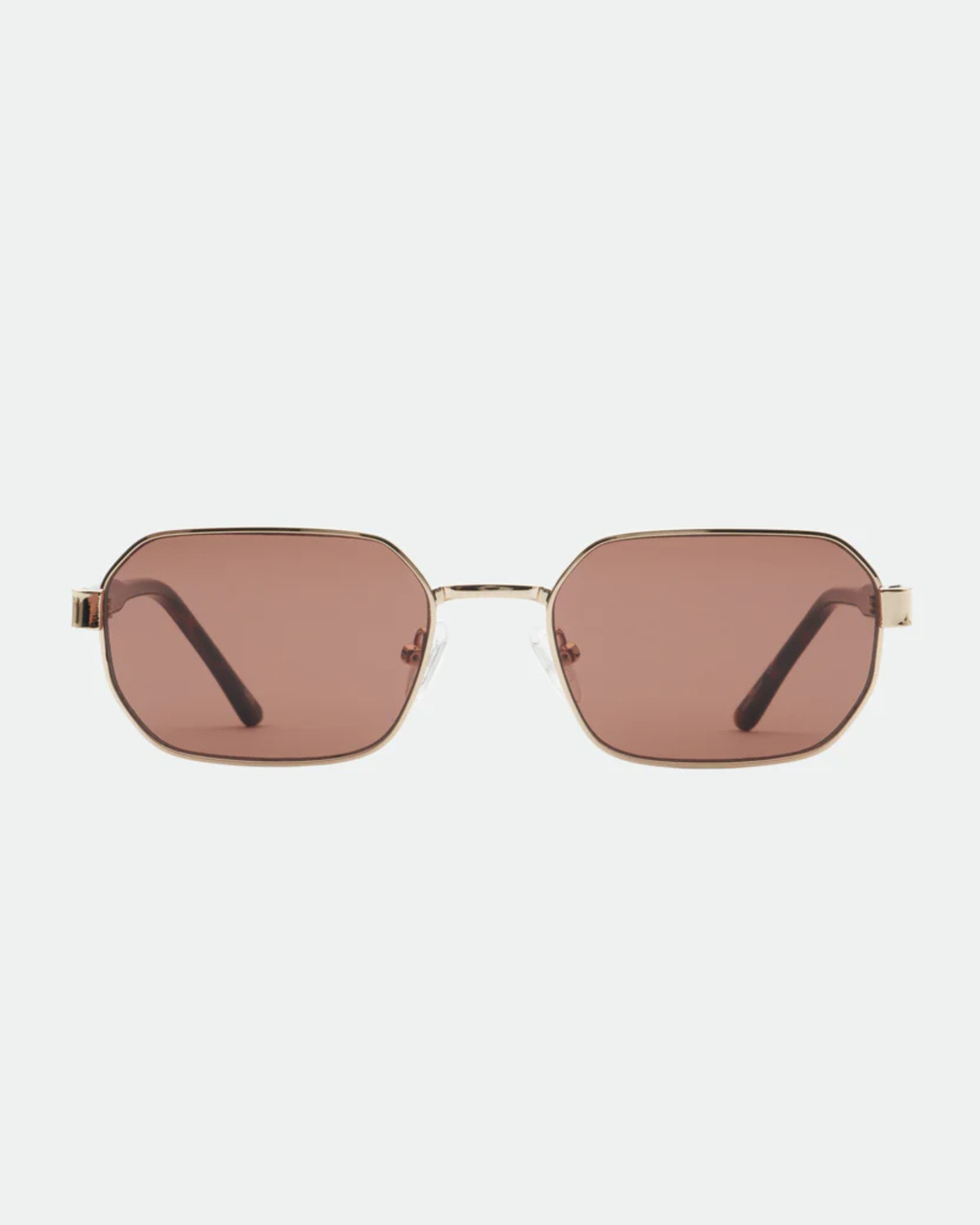 HANNAH SUNGLASSES GOLD/BROWN
