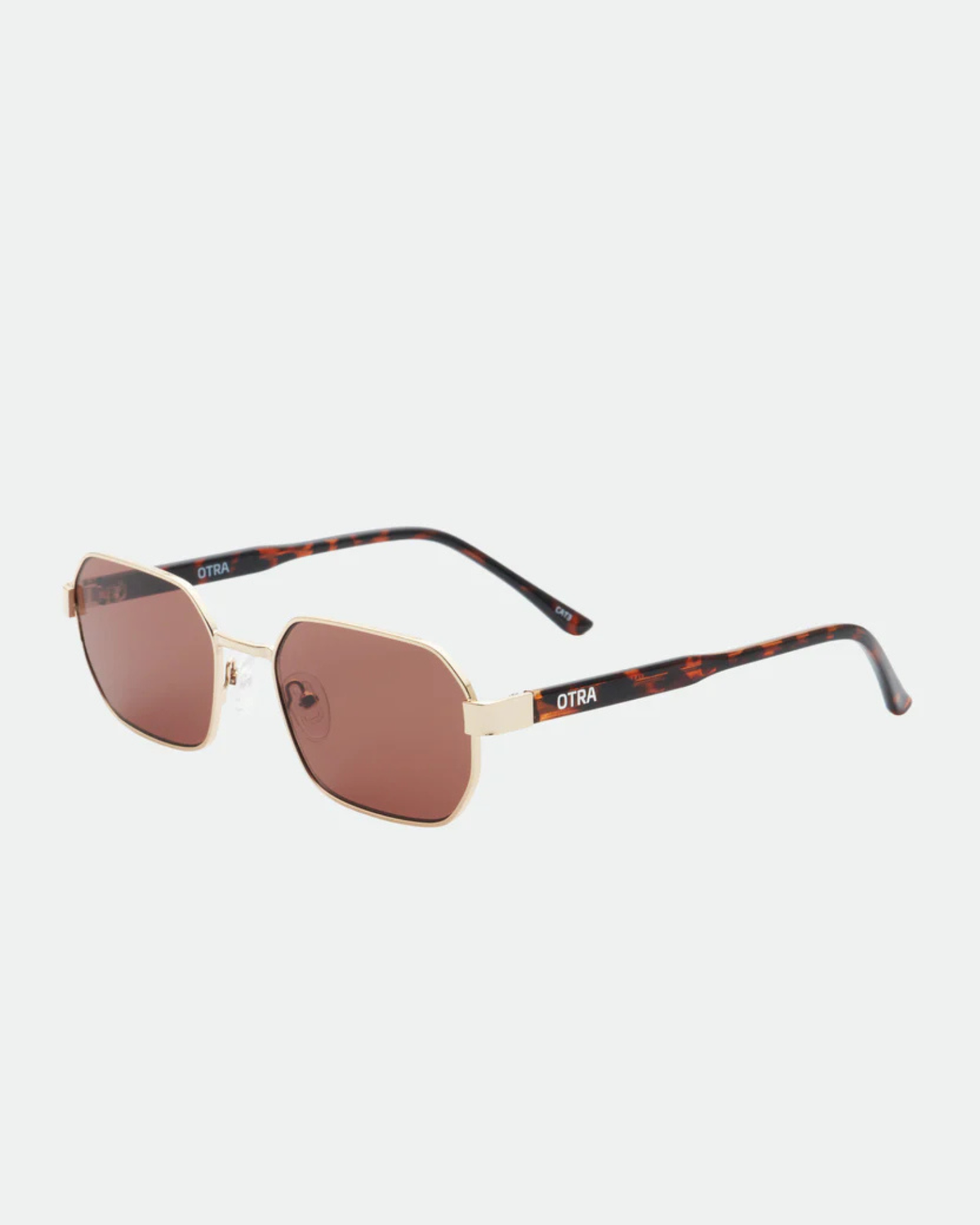 HANNAH SUNGLASSES GOLD/BROWN
