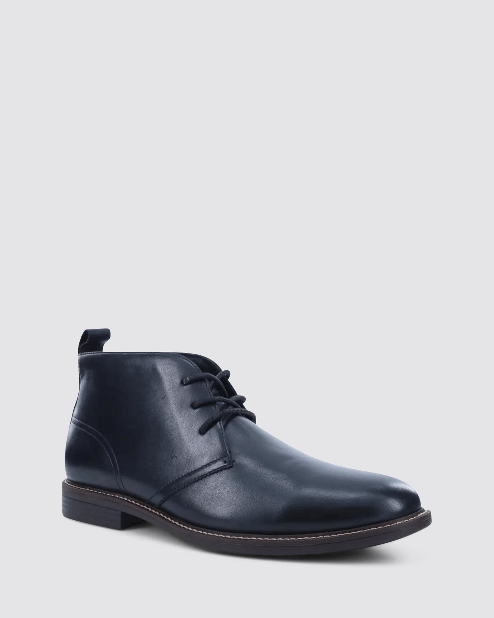 HARBOUR DRESS SHOES BLACK LEATHER