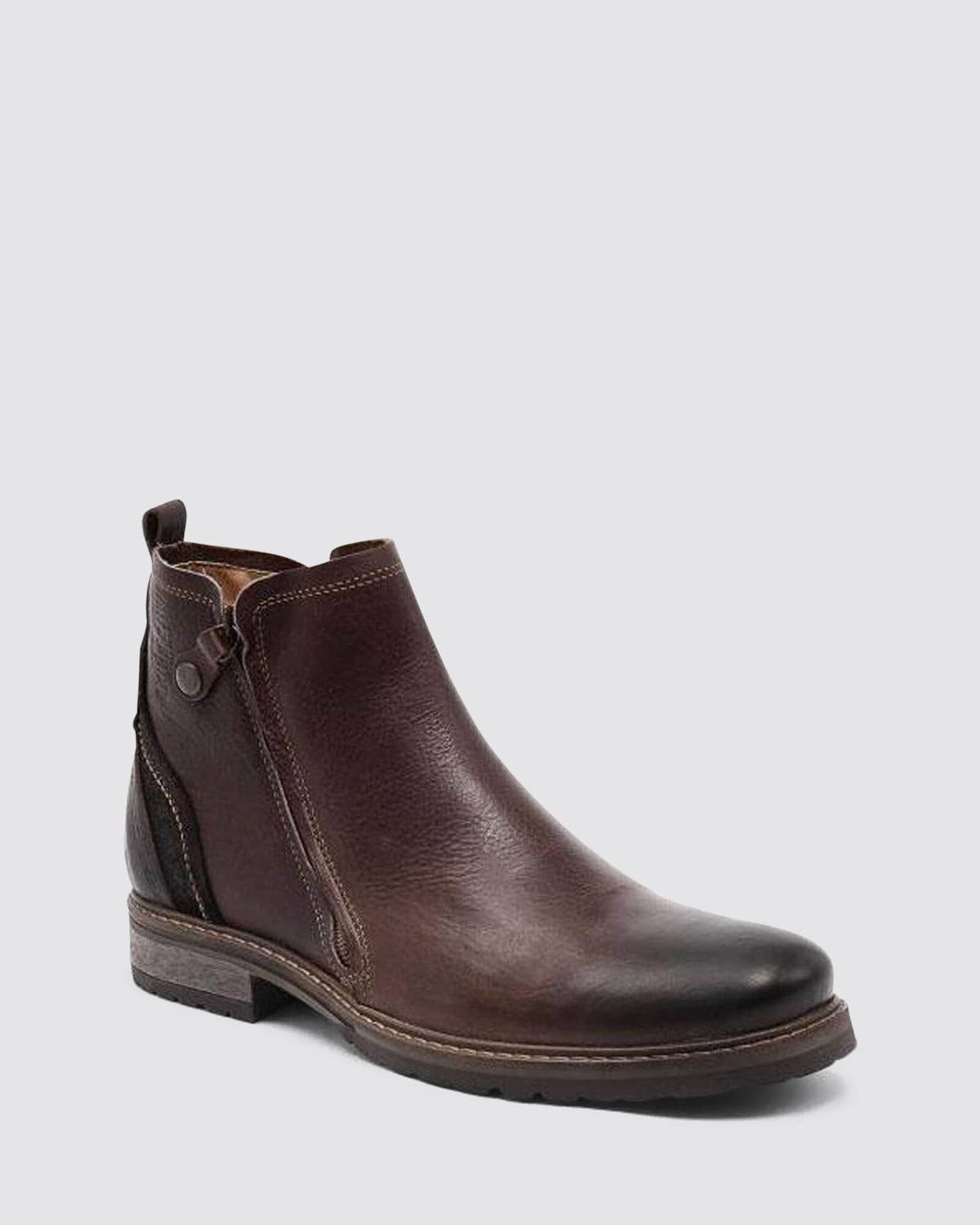 HUNTER BOOTS DARK BROWN LEATHER