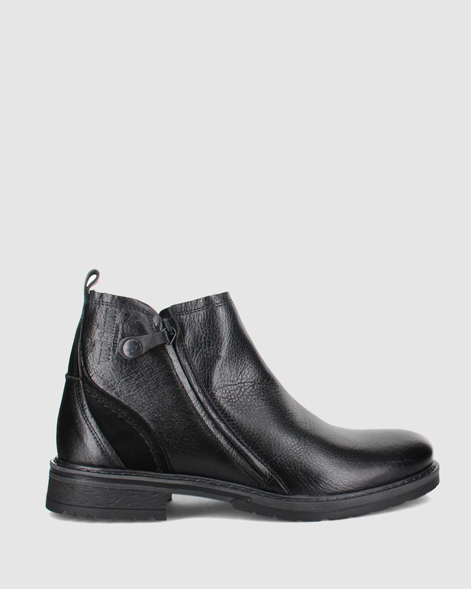 HUNTER BOOTS BLACK LEATHER