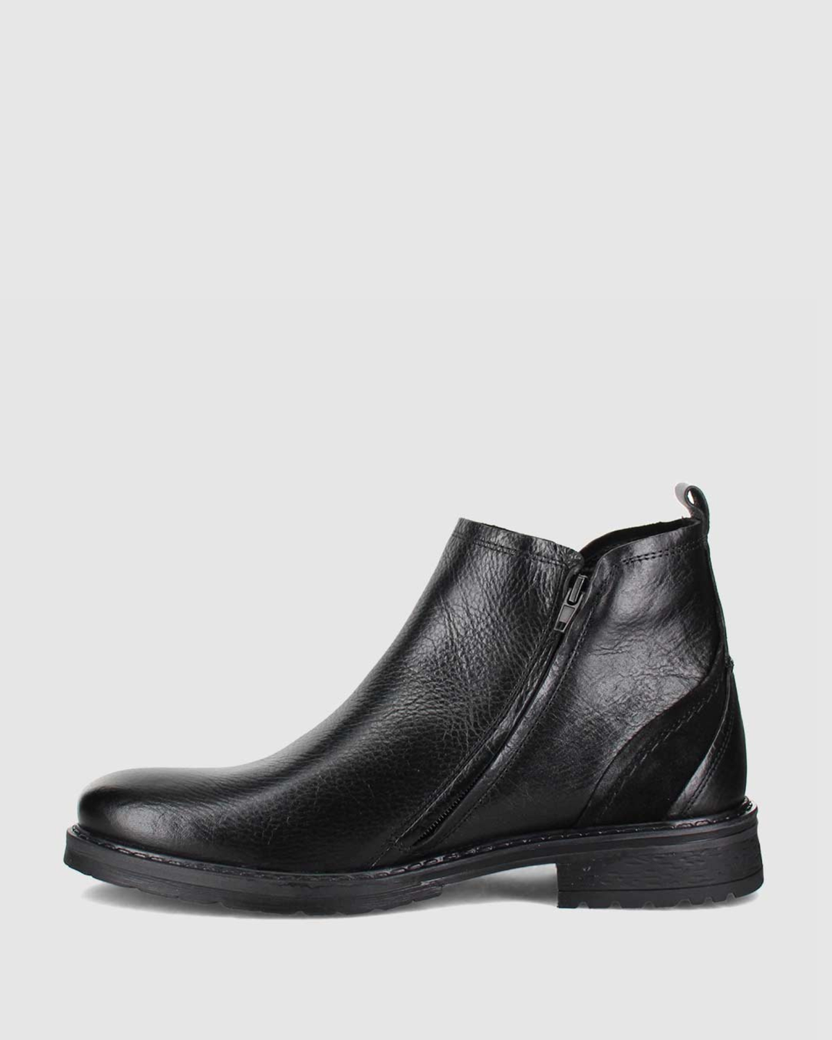 HUNTER BOOTS BLACK LEATHER