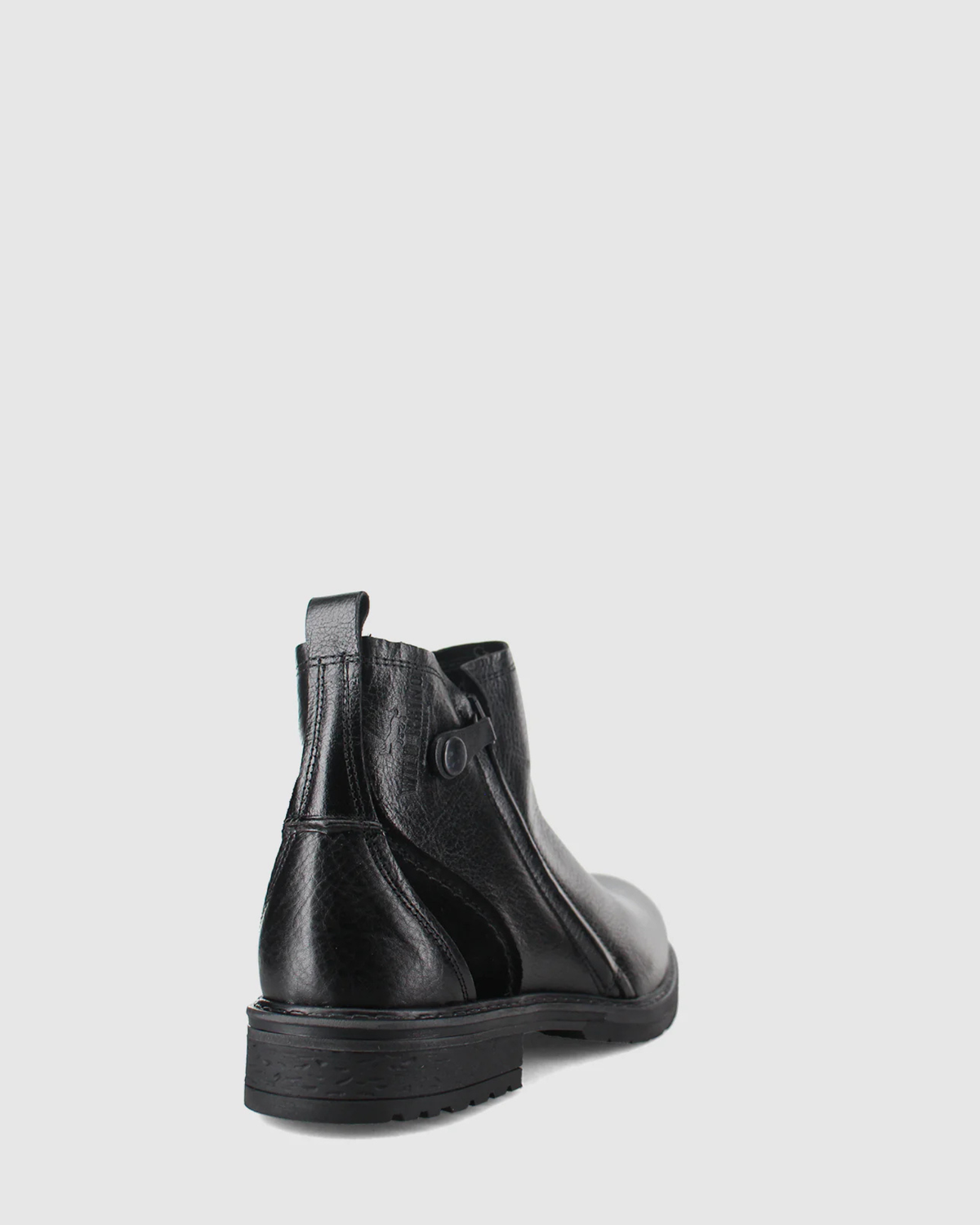 HUNTER BOOTS BLACK LEATHER
