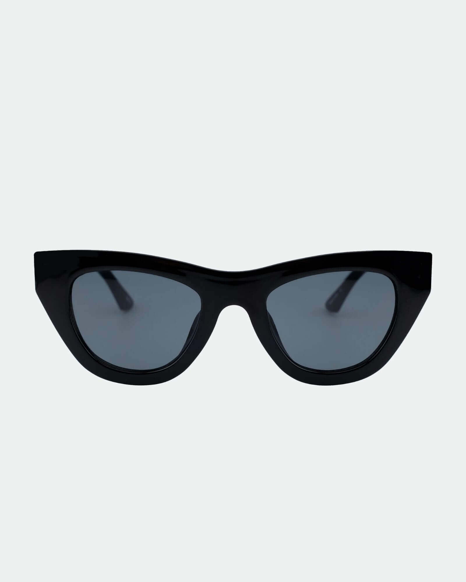 KINNI SUNGLASSES BLACK/SMOKE