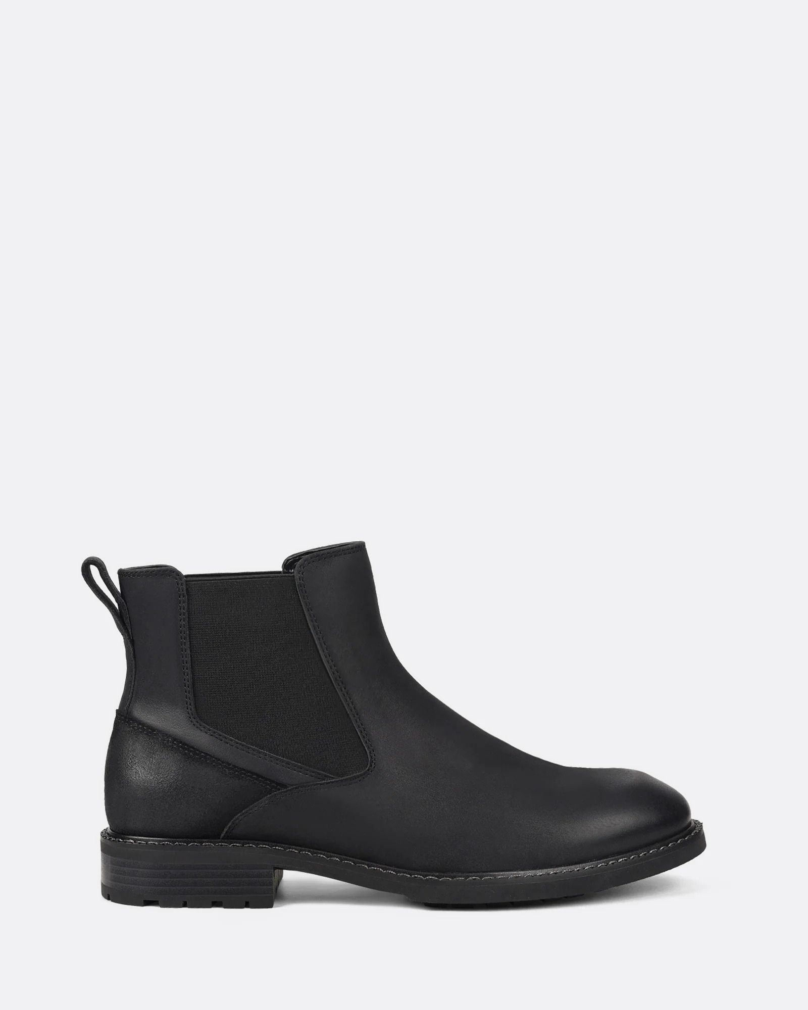 LEAGUE MENS CHELSEA BOOTS BLACK
