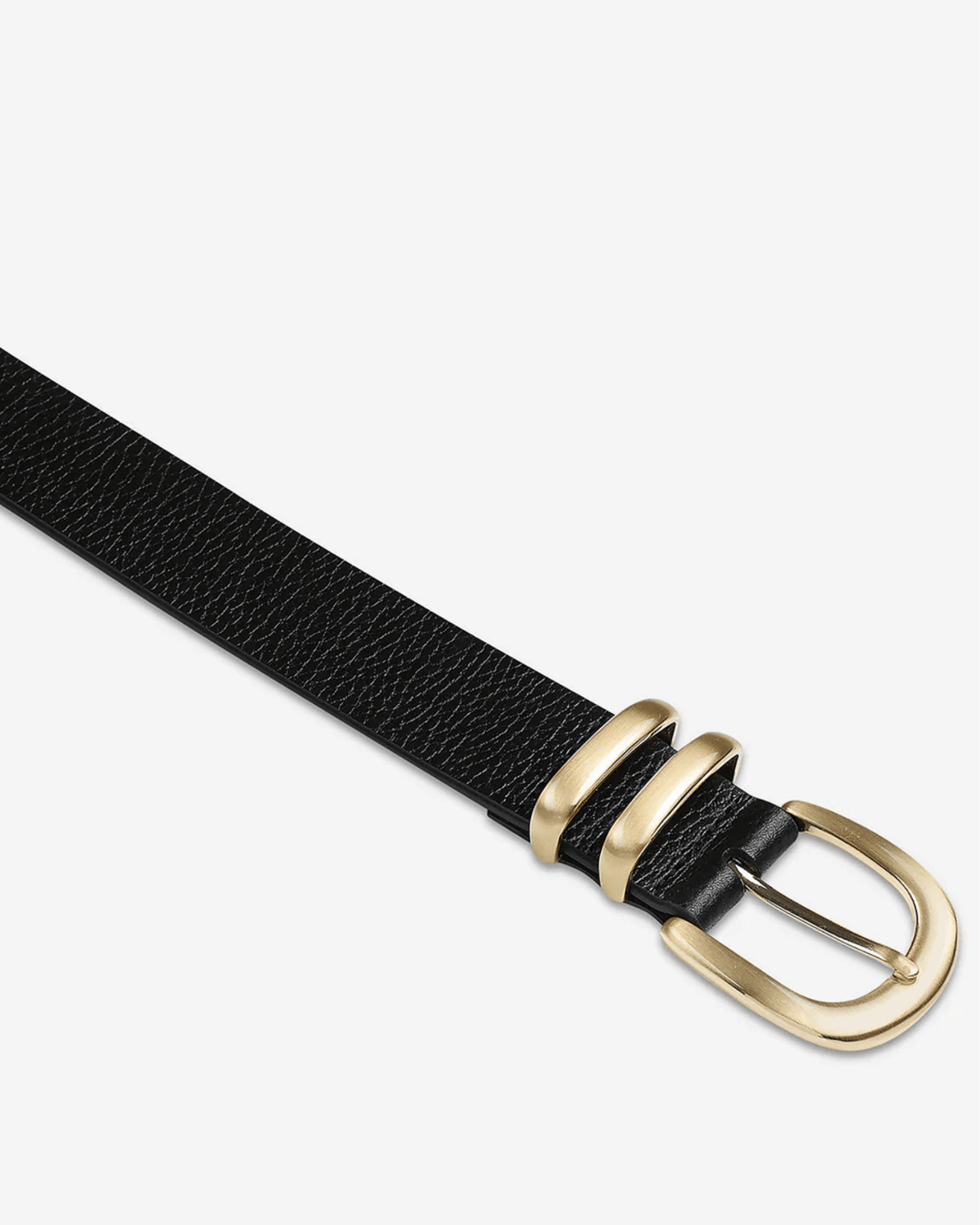LET IT BE BELT BLACK/GOLD