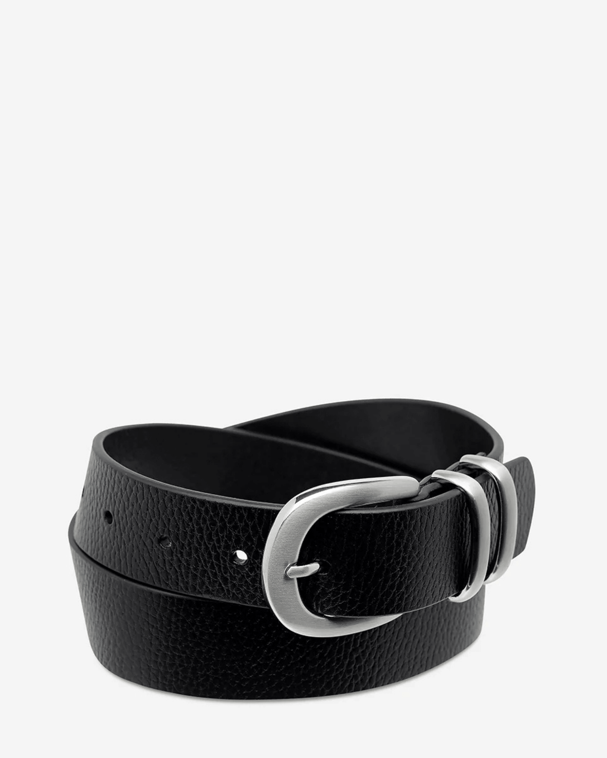 LET IT BE BELT BLACK/SILVER